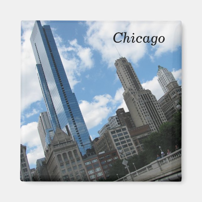 Chicago Skyline Magnet (Vorne)
