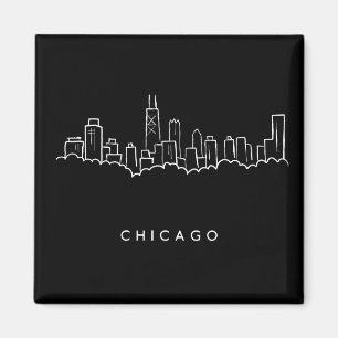 Chicago Skyline Magnet