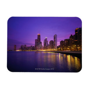 Chicago-Skyline Magnet