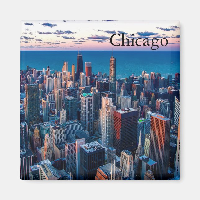 Chicago Skyline Magnet (Vorne)