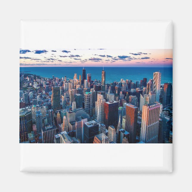 Chicago Skyline Magnet (Vorne)
