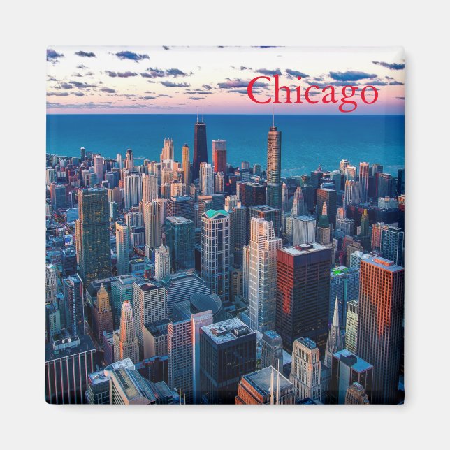 Chicago Skyline Magnet (Vorne)