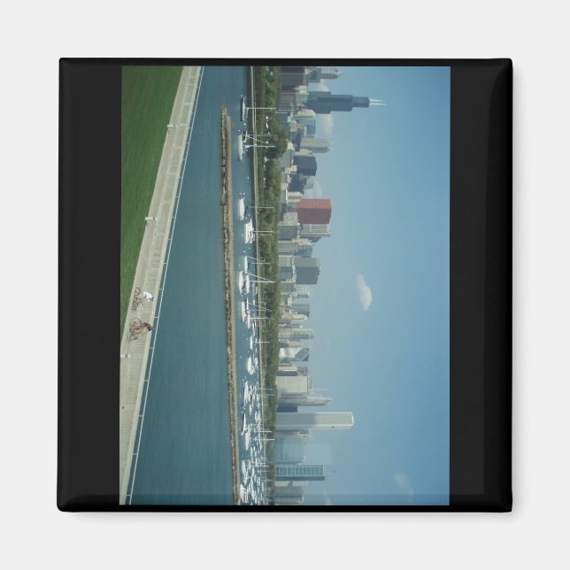 Chicago Skyline Magnet (Vorne)