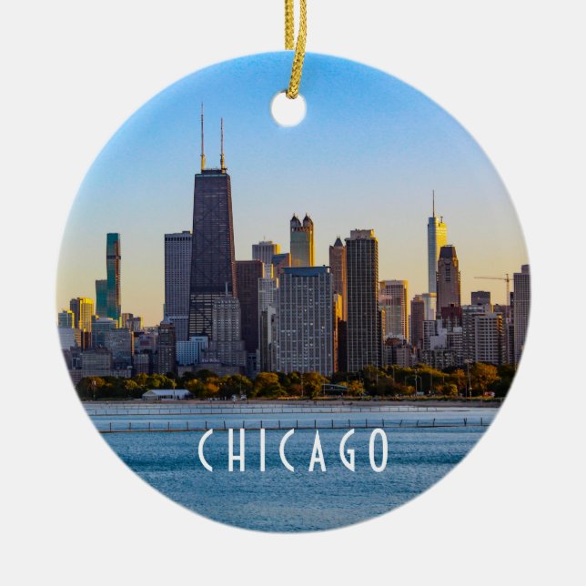 Chicago Skyline Ornament (Vorne)