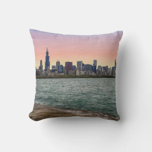 Chicago Skyline Painterly Kissen