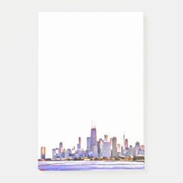 Chicago Skyline Post-it-Notes Post-it Klebezettel