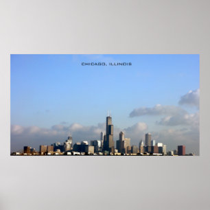 Chicago Skyline Poster