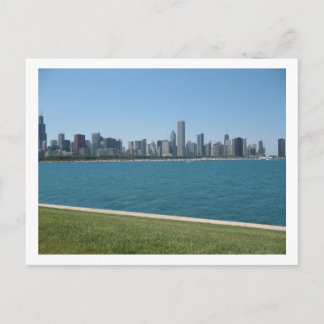 "Chicago Skyline" Postkarte