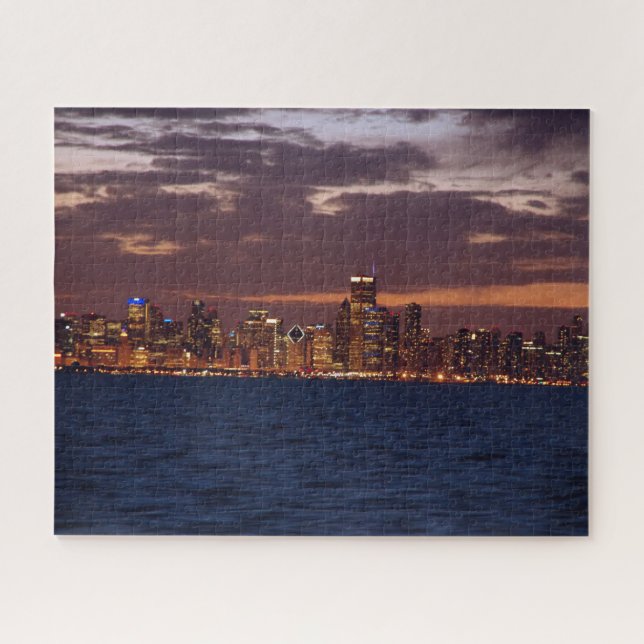Chicago Skyline Puzzle (Horizontal)