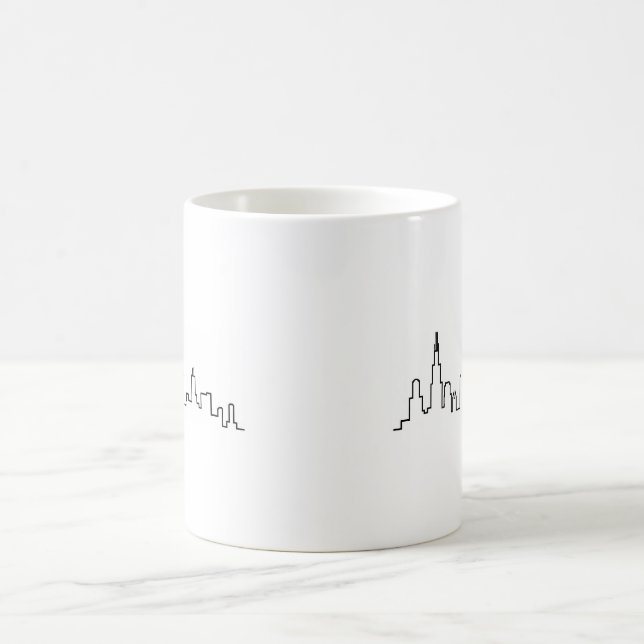 Chicago-Skyline-Reihe Tasse (Mittel)