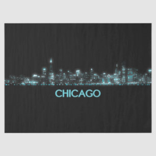 Chicago Skyline Seidenpapier