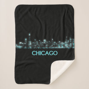 Chicago Skyline Sherpadecke