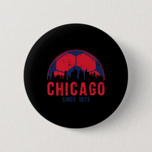 Chicago Skyline Soccer Fc Fußball Illinois Button