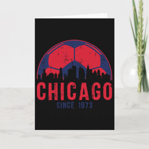 Chicago Skyline Soccer Fc Fußball Illinois  Karte