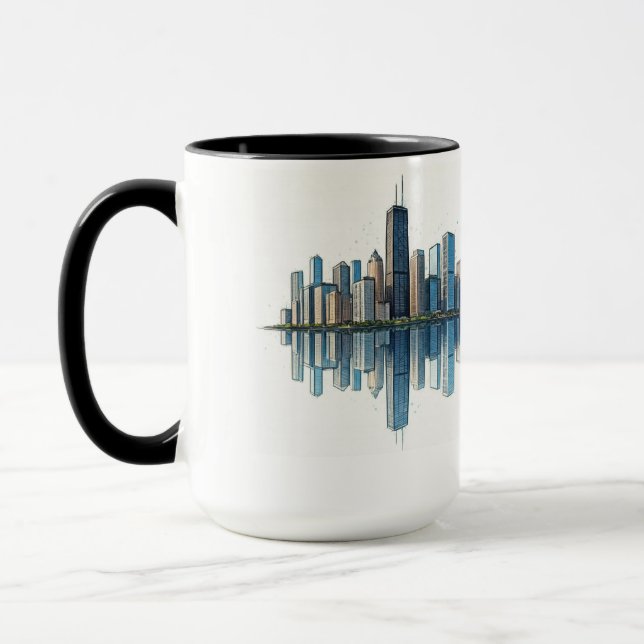 Chicago Skyline Tasse (Links)
