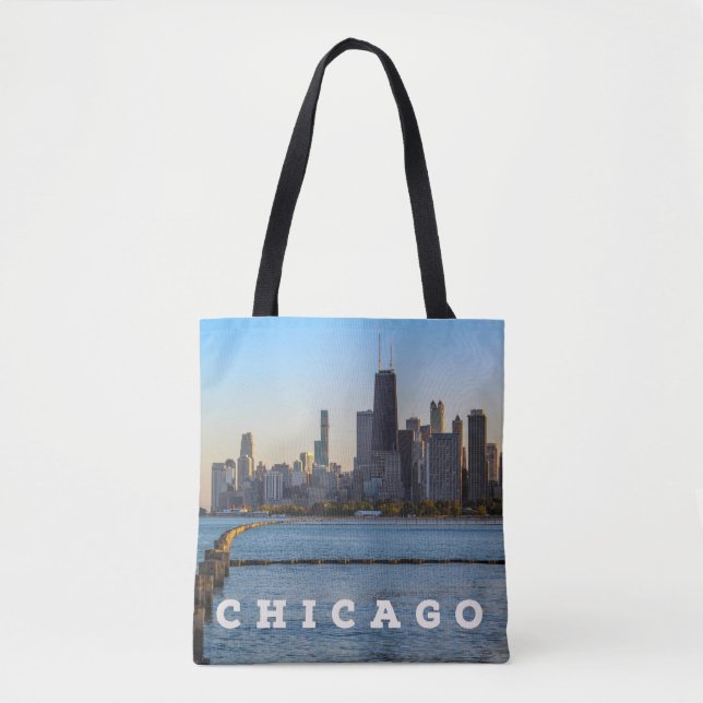 Chicago Skyline Tote Bag (Vorderseite)