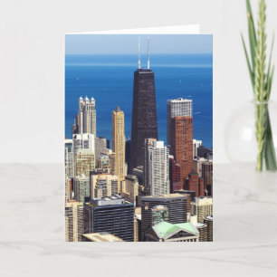 Chicago Skyline und Sehenswürdigkeiten Karte