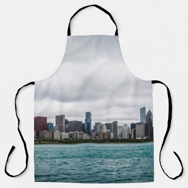 Chicago skylinechicago, Skyline, Luft, Architekt Schürze (Vorderseite)