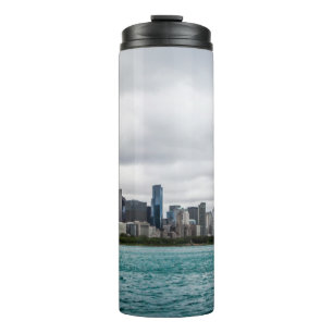 Chicago skylinechicago, Skyline, Luft, Architekt Thermosbecher