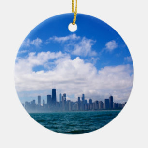 Chicago-Skylineverzierung Keramik Ornament
