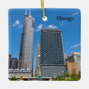Chicago Skyscrapers, Willis Tower, Keramikornament