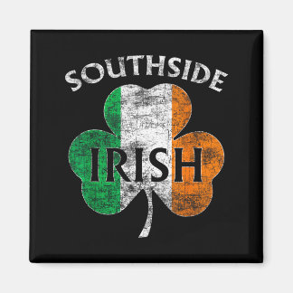 Chicago Southside Irish Flag St. Patrick's Day  Magnet