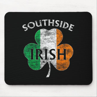 Chicago Southside Irish Flag St. Patrick's Day  Mousepad