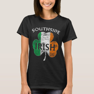 Chicago Southside Irish Flag St. Patrick's Day  T-Shirt