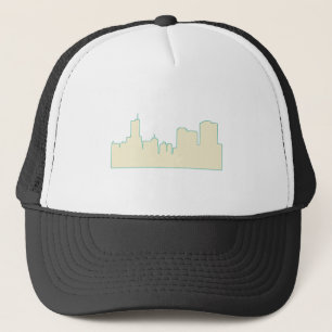 Chicago-Stadt Scape Truckerkappe