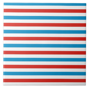 Chicago Stadt USA Amerika Flagge Streifen Muster b Fliese