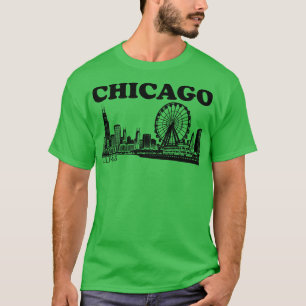 Chicago-Stadtbild TShirt 1