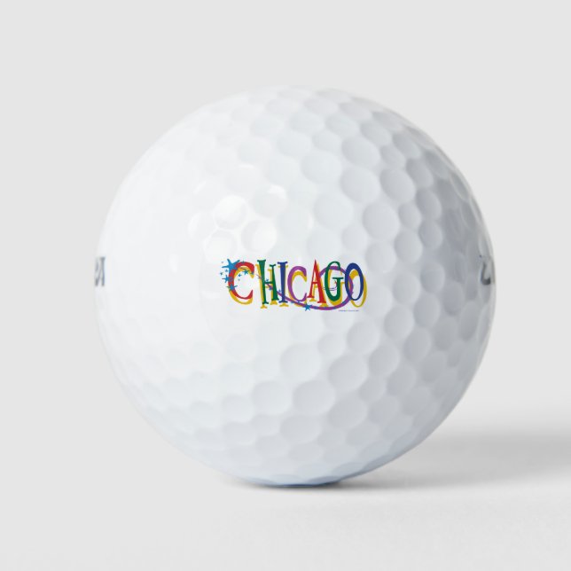 Chicago Stars Golfball (Vorderseite)