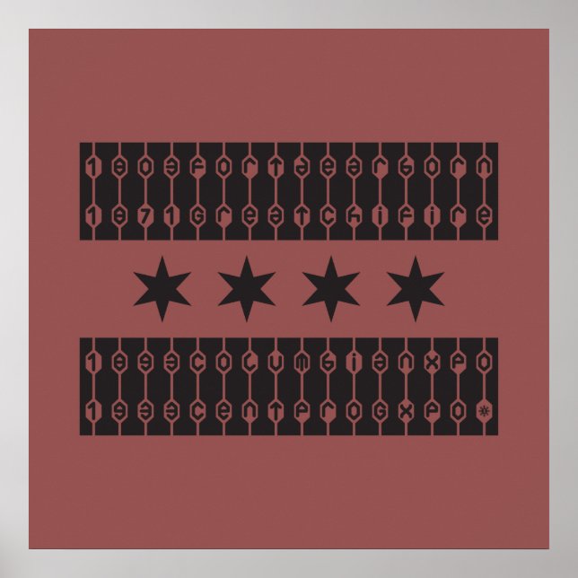 Chicago Stars Poster (Vorne)