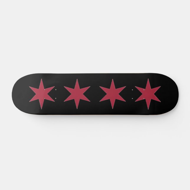 Chicago Stars Skateboard (Horizontal)