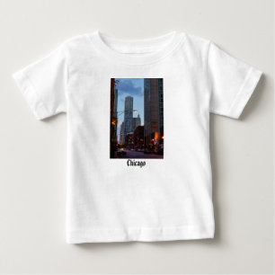 Chicago Street Scene Baby T-shirt