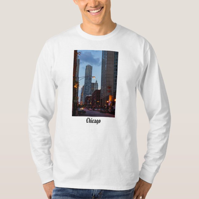 Chicago Street Scene T-Shirt (Vorderseite)