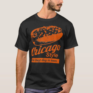 Chicago Style Der beste Hund in der Stadt Hot Dog T-Shirt