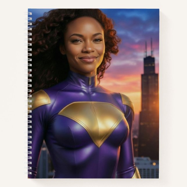 CHICAGO - SUPERFRAU NOTIZBUCH (Vorderseite)
