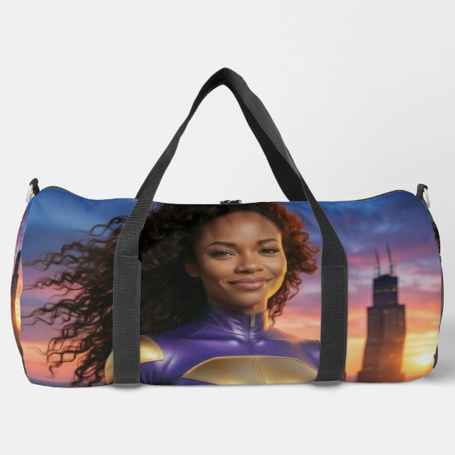 CHICAGO - SUPERHELD DUFFLE BAG (Vorderseite)