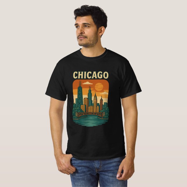 Chicago   T-Shirt (Vorne ganz)