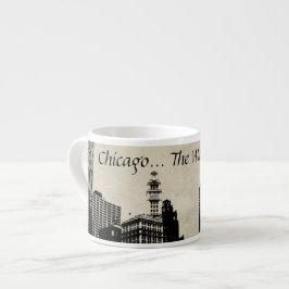 Chicago The Windy City Espresso Tasse