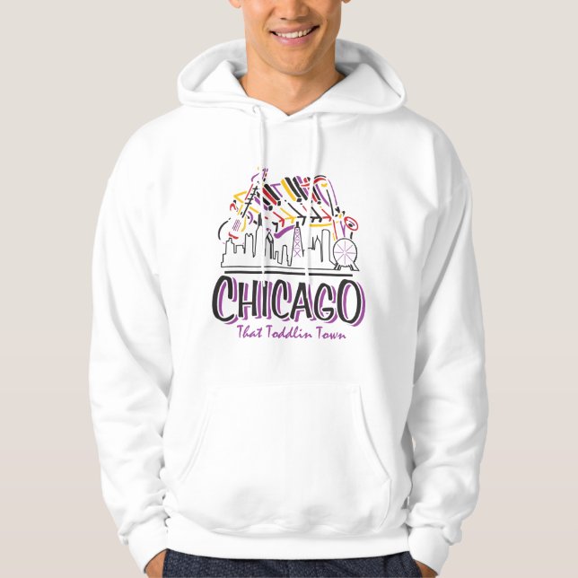 CHICAGO-TODDLIN-TOWN HOODIE (Vorderseite)