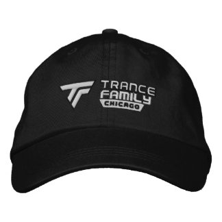 Chicago-Trance-Familien-schwarzer Hut-offizielles Bestickte Kappe