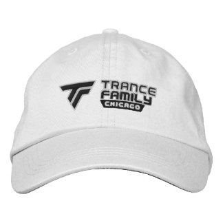 Chicago-Trance-Familien-Weiß-Hut Bestickte Kappe