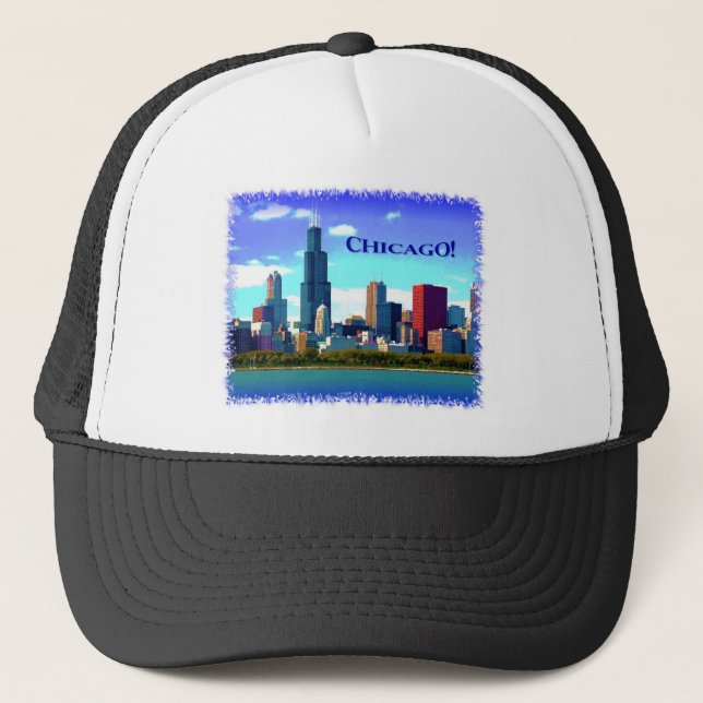 Chicago Truckerkappe (Vorderseite)
