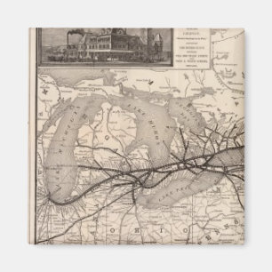 Chicago und Grand Trunk Railway Magnet