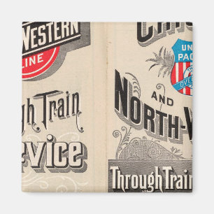 Chicago und North Western Line Magnet