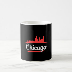 Chicago USA City Cityscape Skyline Funny Gift Idee Kaffeetasse
