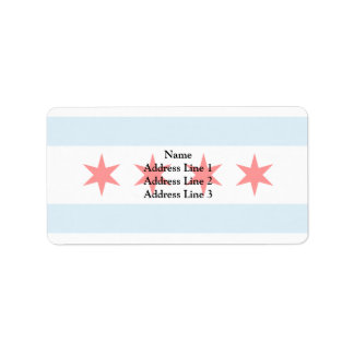Chicago, Vereinigte Staaten Adressaufkleber