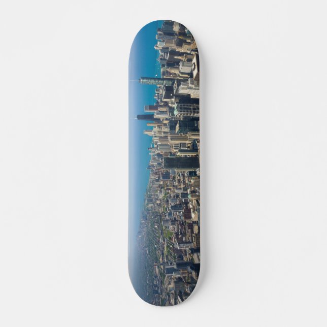Chicago von oben skateboard (Vorne)